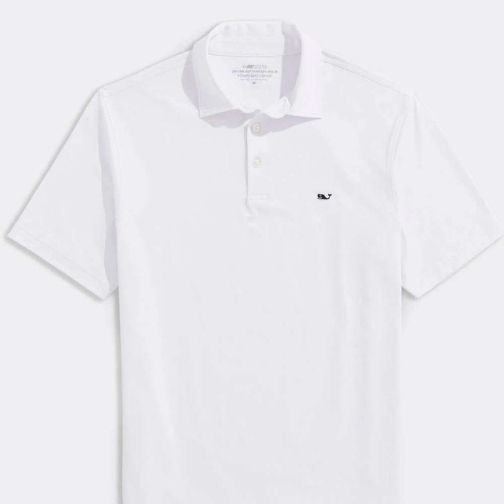 Vineyard Vines Classic White Polo Shirt